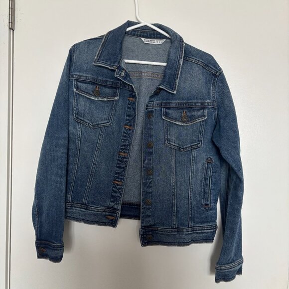Zara Denim Jacket - S/M - Picture 2 of 5